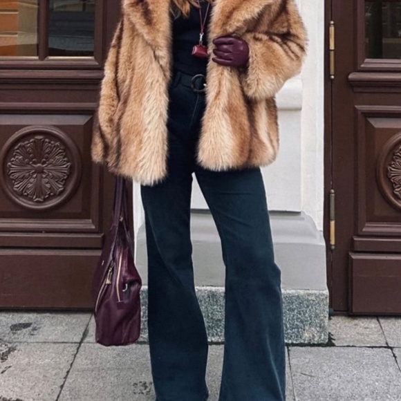 Faux Fur Coat - Picture 3 of 7